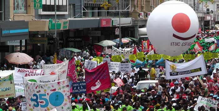 Los sindicatos en marcha hacia Río+20 